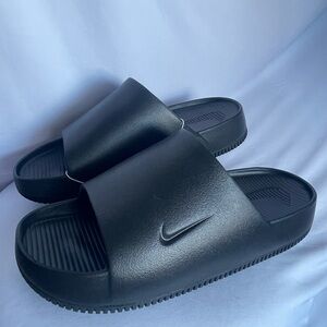 WMN Nike Calm Slides – Black – Women’s Size 14 – New In Box , NWT, 1 Pair